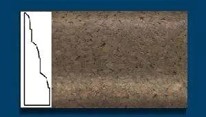 Плинтус пробковый ArtCorkDesing С 105 (Колер 7) 18x45x910 мм в Набережных Челнах