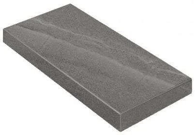 Керамогранит Italon Контемпора Карбон 33x120 ступень угловая правая в Набережных Челнах