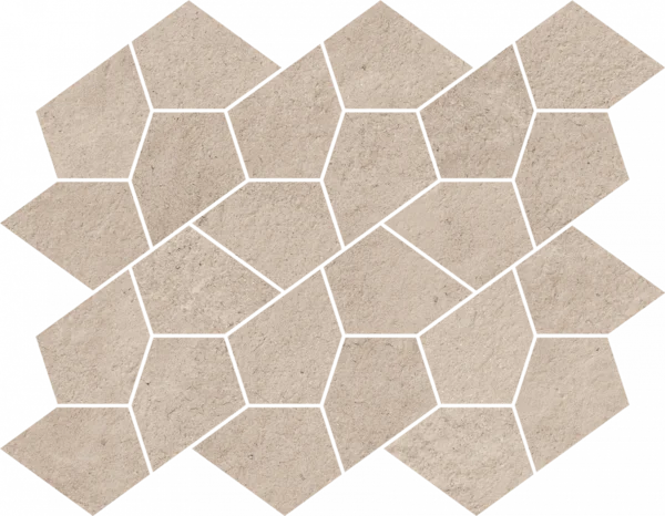 Керамогранит Italon Этернум Крим Мозаика Калейдо 35.6х27.6 (Натуральная) в Набережных Челнах
