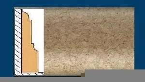 Плинтус пробковый ArtCorkDesing С 104 (Колер 5) 12x40x910 мм в Набережных Челнах