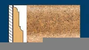 Плинтус пробковый ArtCorkDesing С 103 (Колер 8) 12х65х910 мм в Набережных Челнах