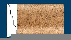 Плинтус пробковый ArtCorkDesing С 105 (Колер 8) 18x45x910 мм в Набережных Челнах