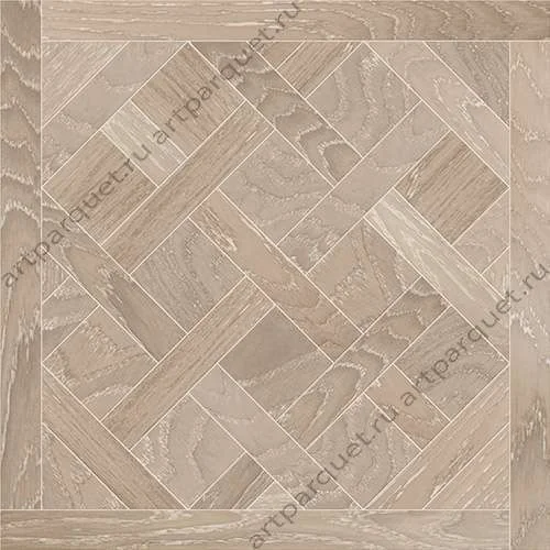 Модульный паркет Кочанелли Версаль Дуб Светлый 600*600*15 мм фаска в Набережных Челнах