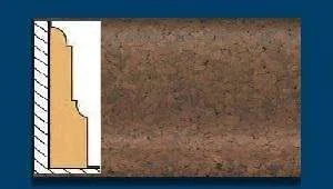 Плинтус пробковый ArtCorkDesing С 103 (Колер 11) 12х65х910 мм в Набережных Челнах