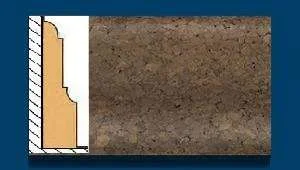 Плинтус пробковый ArtCorkDesing С 104 (Колер10) 12x40x910 мм в Набережных Челнах