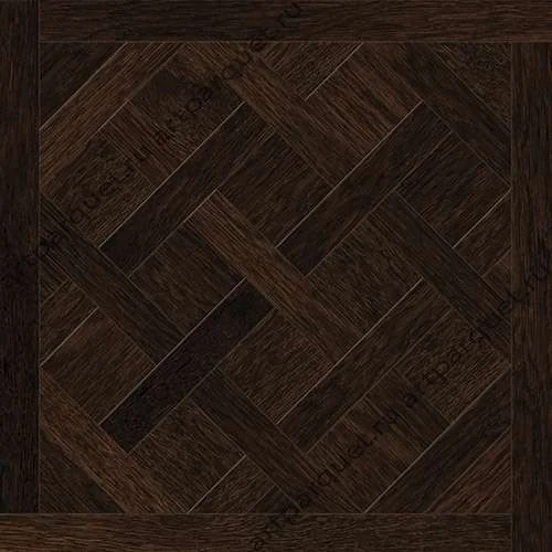 Модульный паркет Кочанелли Версаль Дуб Темный 600*600*15 мм фаска в Набережных Челнах