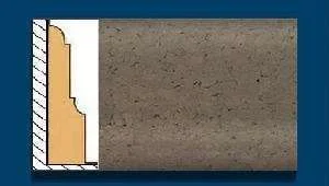 Плинтус пробковый ArtCorkDesing С 104 (Колер15) 12x40x910 мм в Набережных Челнах