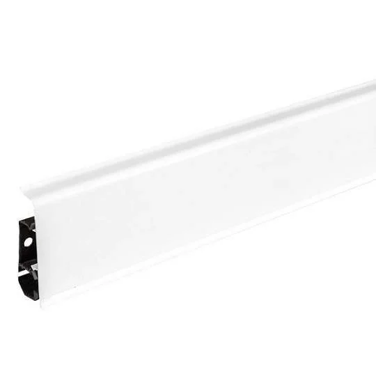 Плинтус пластиковый Arbiton INDO70 01 Белый блеск 2,5 м в Набережных Челнах