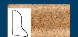 Плинтус пробковый ArtCorkDesing С 102 (Колер 8) 20x40x910 мм в Набережных Челнах