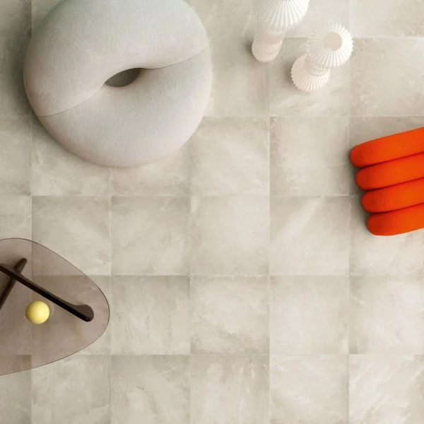 Керамогранит Coliseum Ривьера Уайт 60х60 (Натуральный и Реттифицированный) в Набережных Челнах