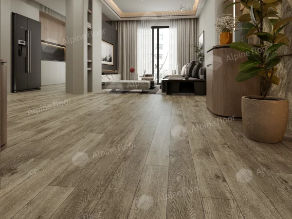 Каменно-полимерная плитка Alpine Floor Grand Sequoia Village Венге Грей ECO 11-807 4мм, 43 класс в Набережных Челнах