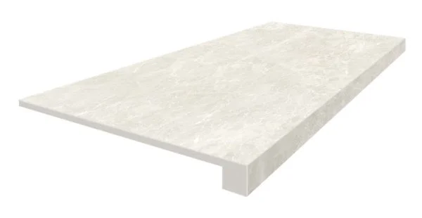 Керамогранит Coliseum Да Винчи Уайт Ступень фронтальная (Натуральный, 33х60) в Набережных Челнах