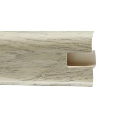 Пластиковый плинтус Royce №853 Дуб Супрема (58х22х2200мм) в Набережных Челнах