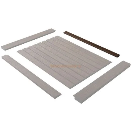 Финишный молдинг LF124B BR396 левый декорированный (31х12х2700мм) в Набережных Челнах