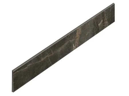 Керамогранит Coliseum Канова Дарк Плинтус (Натуральный, 7,2х60) в Набережных Челнах