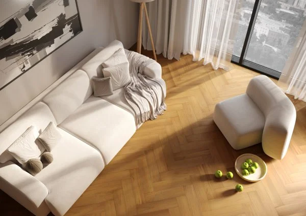 Паркетная доска Quartz Parquet Штучный паркет Тик Южноамериканский 44-400-71 в Набережных Челнах