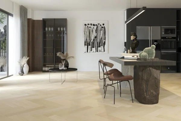 Паркетная доска Quartz Parquet Английская Ёлка Дуб Испанский 33-404 в Набережных Челнах