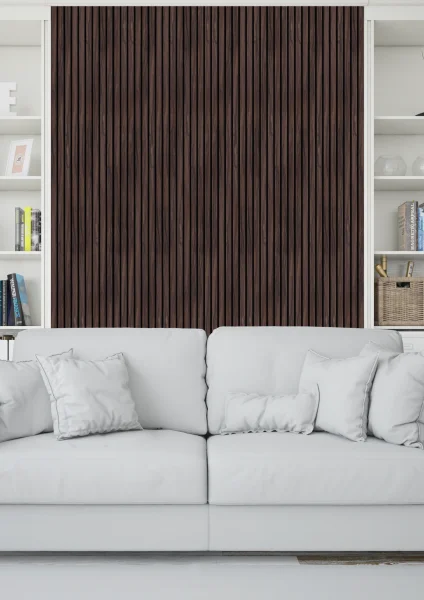 Декоративная панель для стен HiWood LV124 BR395K (120х12х2700мм) в Набережных Челнах