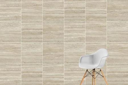 Керамогранит Vitra CityStone Травертин Линейный 60х60 (Натуральная и Реттифицированная) в Набережных Челнах