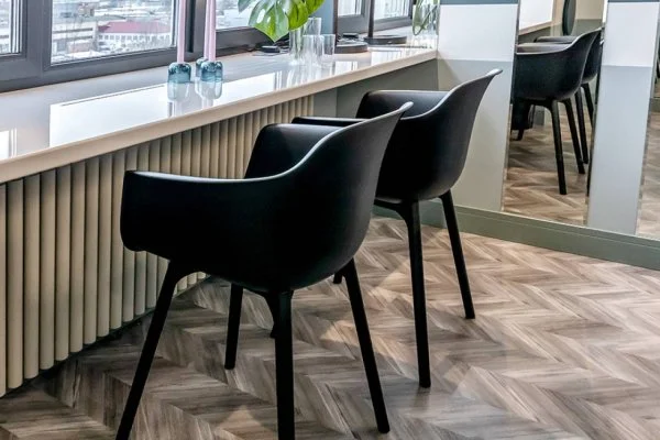 Пробковое покрытие CorkStyle Chevron Silver в Набережных Челнах