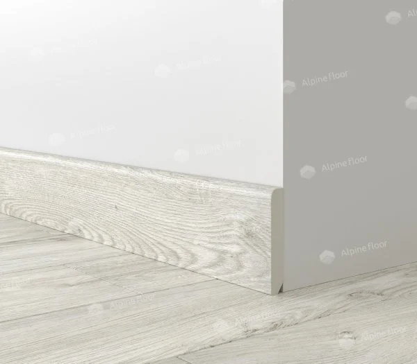 Кварцевый плинтус Alpine Floor Parquet Light 13-11 Снежный в Набережных Челнах