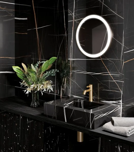 Керамогранит Italon Шарм Делюкс Сахара Нуар 80х80 (Натуральная и реттифицированная) в Набережных Челнах