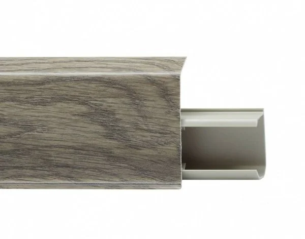 Пластиковый плинтус Royce №532 Дуб Рустикальный (55х23х2200мм) в Набережных Челнах