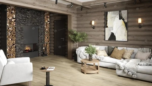 Кварц-виниловая плитка Alpine Floor Premium XL Дуб Сливочный ЕСО 7-19, 8 мм. 43 класс в Набережных Челнах