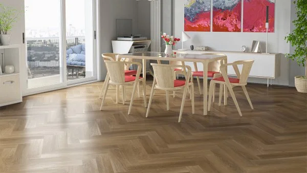 Кварц-виниловая плитка Fargo Parquet 4мм 33-63W948 Дуб Монако (Градиент) в Набережных Челнах