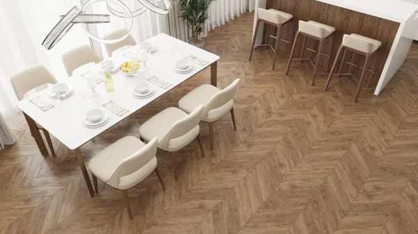 Кварц-виниловая плитка Alpine Floor Chevron Гевуина ECO 20-10 (2,5 мм. 43 класс) в Набережных Челнах