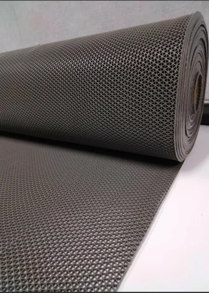 Грязезащитное рулонное покрытие ЗигЗаг Серый 5 мм (1,2 м) Китай в Набережных Челнах