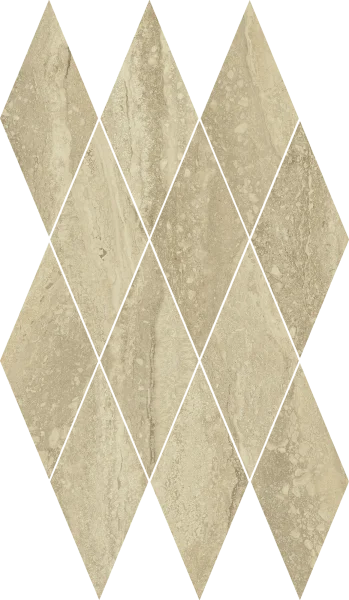Керамогранит Italon Шарм Эдванс Травертино 28х48 мозаика Даймонд (Люкс) в Набережных Челнах
