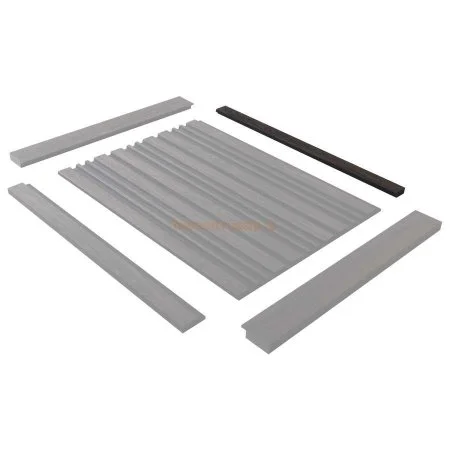 Финишный молдинг LF124B BR395K левый декорированный (31х12х2700мм) в Набережных Челнах