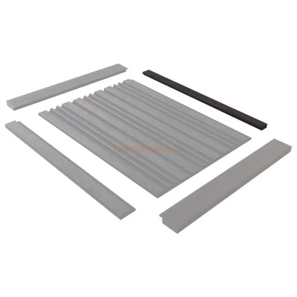 Финишный молдинг LF124B BR395K левый декорированный (31х12х2700мм) в Набережных Челнах