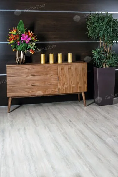 Кварц-виниловая плитка Alpine Floor Easy Line Дуб Снежный ЕСО 3-14 3 мм. 43 класс в Набережных Челнах