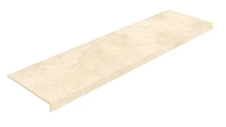 Керамогранит Coliseum Аурелия Уайт Ступень фронтальная (Натуральный, 33х120) в Набережных Челнах