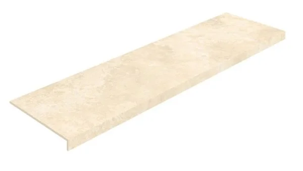 Керамогранит Coliseum Аурелия Уайт Ступень фронтальная (Натуральный, 33х120) в Набережных Челнах