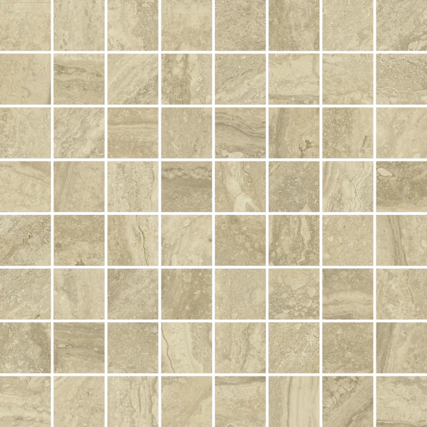 Керамогранит Italon Шарм Эдванс Травертино 29,2х29,2 мозаика (Люкс) в Набережных Челнах