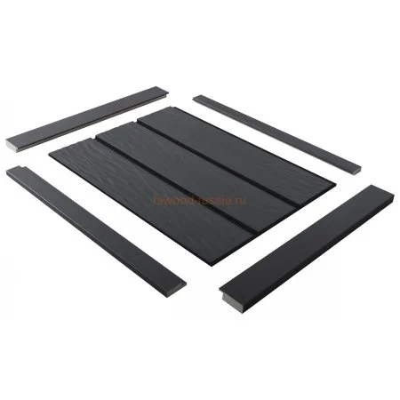 Финишный молдинг LF124A GR15K правый декорированный (42х12х2700мм) в Набережных Челнах