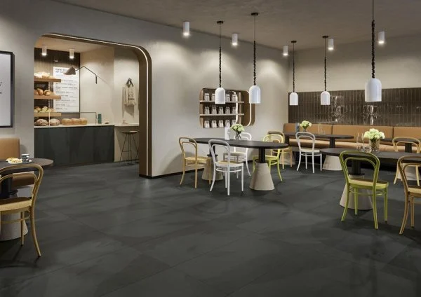 Керамогранит Coliseum Ардезия Блэк 60х120 (Натуральный и Реттифицированный) в Набережных Челнах