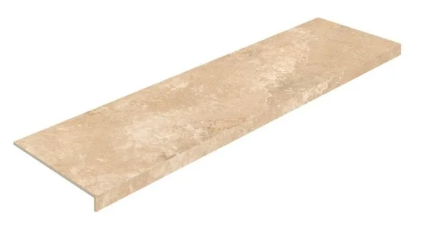 Керамогранит Coliseum Аурелия Беж Ступень фронтальная (Натуральный, 33х120) в Набережных Челнах