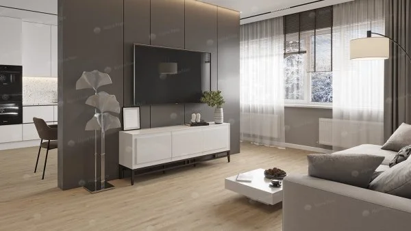 Каменно-полимерная плитка Alpine Floor Solo Анданте ECO 14-10, 3,5 мм 34 класс в Набережных Челнах