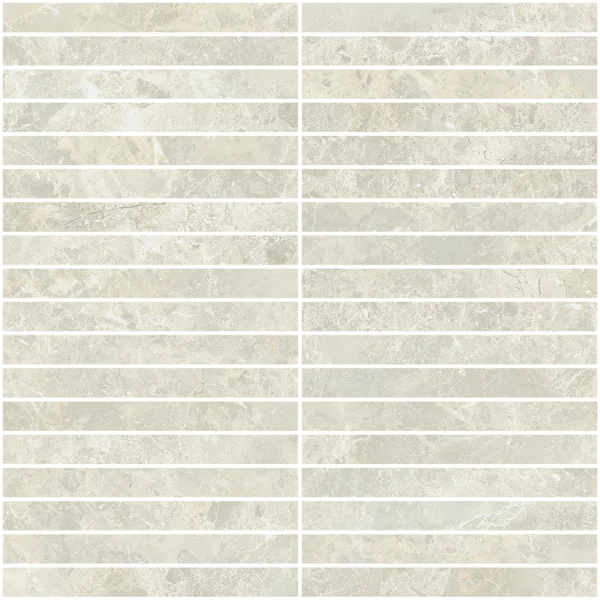 Керамогранит Coliseum Да Винчи Уайт Мозаика Стрип (Натуральная, 30х30) в Набережных Челнах