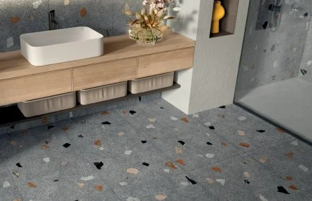 Керамогранит Coliseum Палладио Блэк 60х120 (Натуральный и Реттифицированный) в Набережных Челнах