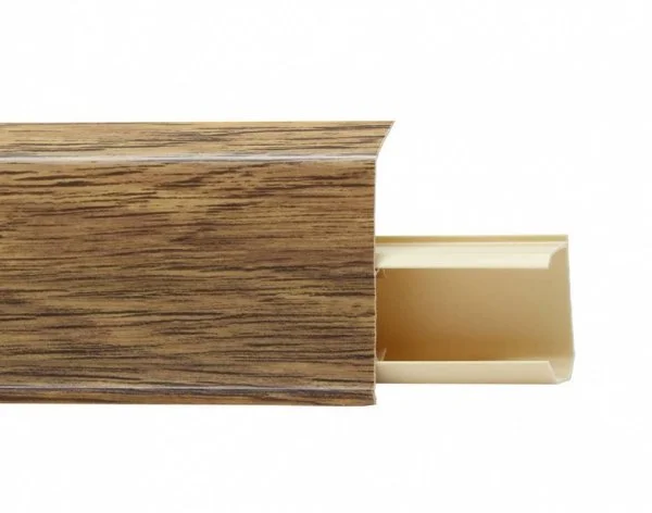 Пластиковый плинтус Royce №529 Сиена (55х23х2200мм) в Набережных Челнах