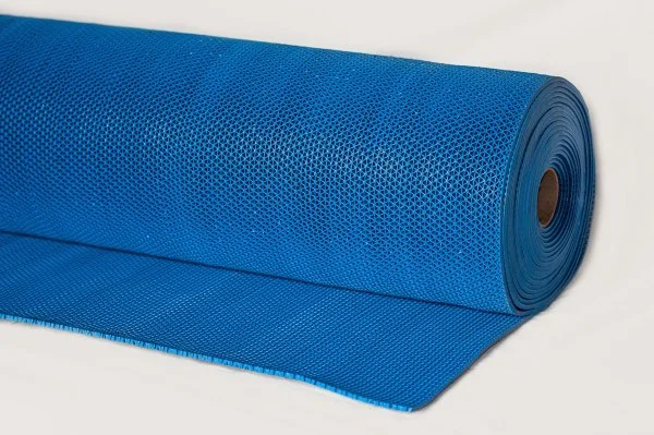 Грязезащитное рулонное покрытие ЗигЗаг Синий 4,5 мм (1,2 м) Китай в Набережных Челнах