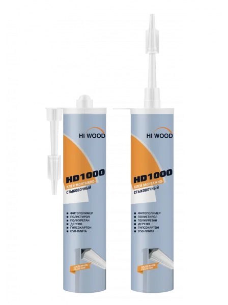 Монтажно-стыковочный клей HiWood HD1000 Белый 280 ml в Набережных Челнах