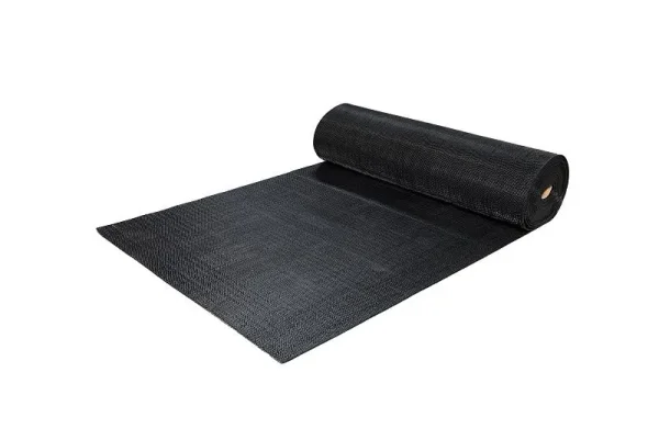 Грязезащитное рулонное покрытие ЗигЗаг Черный 5 мм (0,9 м) Китай в Набережных Челнах