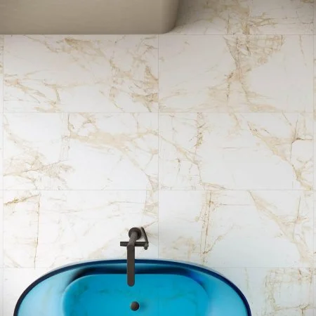 Керамогранит Coliseum Канова Уайт 60х120 (Натуральный и Реттифицированный) в Набережных Челнах