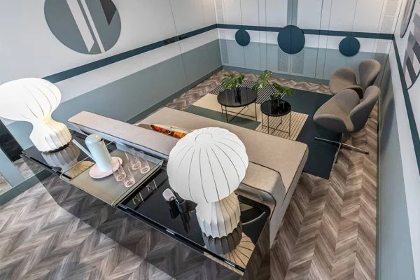 Пробковое покрытие CorkStyle Chevron Silver в Набережных Челнах